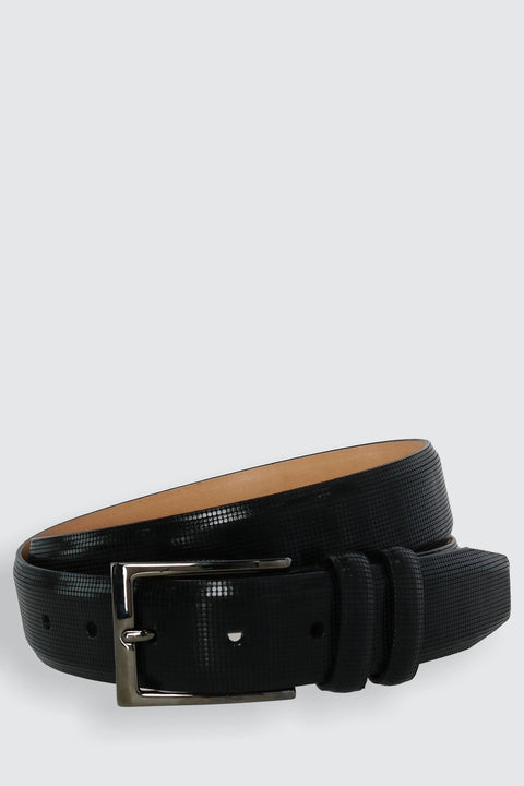 The Michigan Avenue 35mm Italian Calfskin Leather Belt